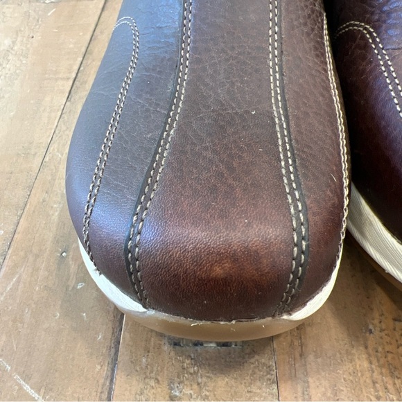 Dansko Shaina Leather Closed Back Clogs Brown Slip On Comfort EU 40 US 9-9.5 - Picture 4 of 15